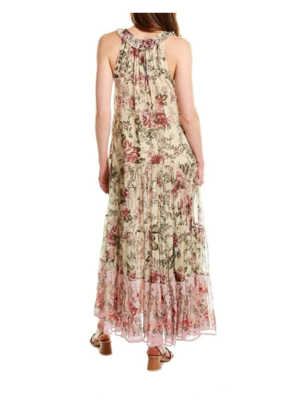Super Natural by Secret Mission Emmeline Ruffle-Trim Maxi Dress - Picture 8 of 8